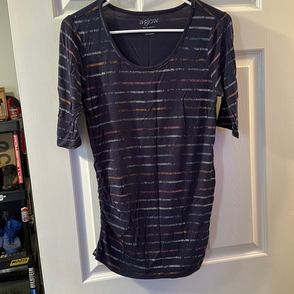 Maternity Quarter Sleeve Shirt - Picture 1 of 2